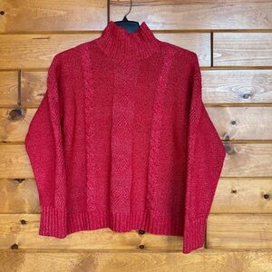 St. John’s Bay Red Turtleneck Sweater